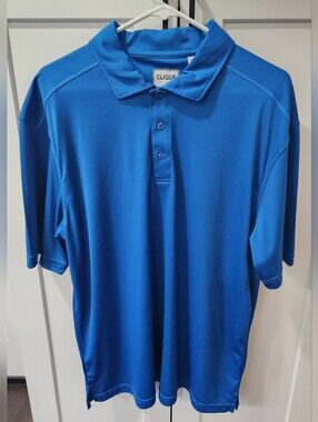 Clique Men's Royal Blue Performance Polo Shirt